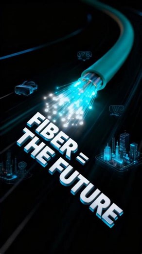 Fiber Internet at the SPEED OF LIGHT ⚡ Future-Proof Your Connection! #FiberOptics #HighSpeedInternet