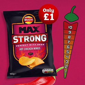 Who's tried the new Max Strong crisps from Walkers? On a scale of 1 to 10, how hot do you rate them? 🥵🔥🌡 | MACE NI