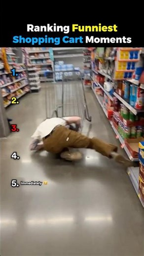 Ranking Funniest Shopping Cart Moments 😂