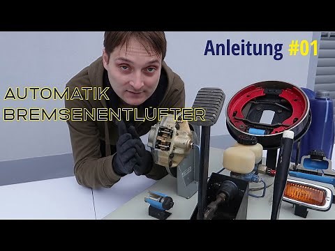 Bremsen alleine entlüften mit dem Automatik Bremsenentlüfter Entlüftungsventil