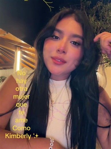 No Hay Otra Mujer Que Te Ame Como Kimberly ✨ Plantilla Viral