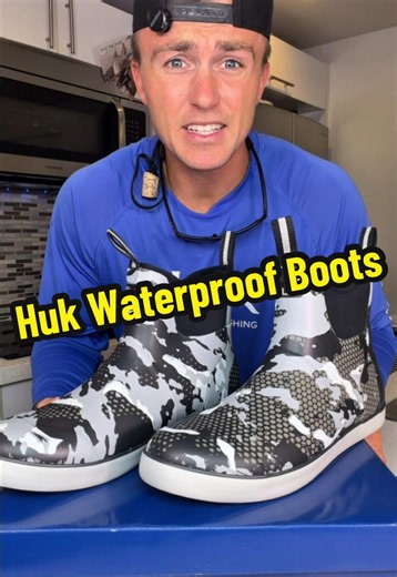 Huk Boots! Waterproof, Slip Resistant and Super Durable! #huk #waterproofboots #boots #rainboots #tiktokshopcreatorpicks