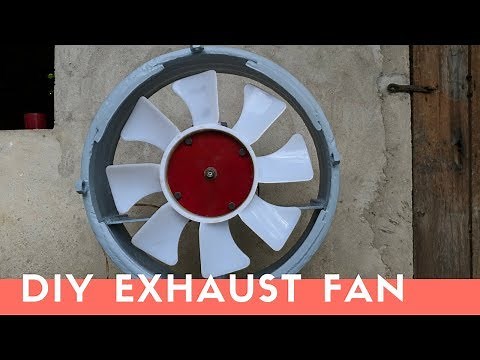 DIY Workshop Exhaust Fan - How It's Made