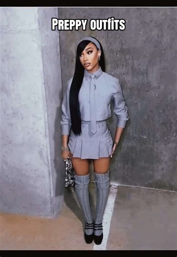 I love when the girls know how to style a outfit 😍😍the chic/ preppy girls ate these looks up #preppyaesthetic #fashioninspo #preppytok #ootd #fypシ