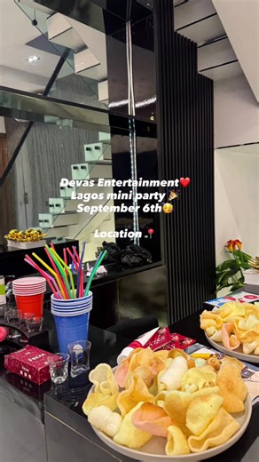 September 6th, Lagos 🌃 A mini private house party in Lagos Nigeria. Just pure vibes, energy, and memories for the chosen few 🔥 It all went down before SPL!T… and trust, the night spoke for itself. #DevasEntertainment #PrivateParty #LagosNights #lagoshouseparty