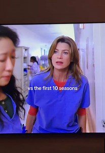 Still one of my favourite shows but nothing beats the og storyline #greysanatomy