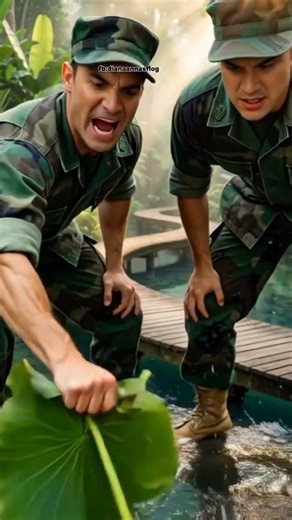 Keep looking for me....Do you like my bunker?? #survival #bunker #pond #hiddenbunker