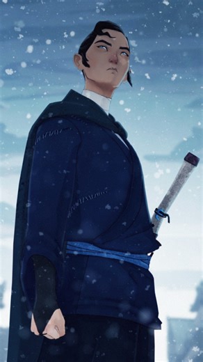 BLUE EYE SAMURAI is "a gorgeous, addictive thrill-ride." Watch now on Netflix. | Netflix