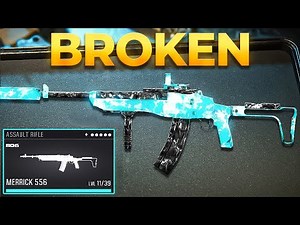new #1 MERRICK 556 LOADOUT is *BROKEN* in WARZONE! 😍 (Best MERRICK 556 Class Setup) - BO6