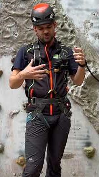Two ways of tying into chest & sit harness combination #techtips #highropes #outdoorinstructor