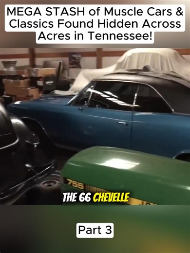 MEGA STASH of Muscle Cars & Classics Found Hidden Across Acres in Tennessee! (Part 3) #barnfind #abandonedcar | Abandoned Cars