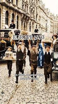 Europe in 1903 | The Rise of Modern Europe | Inventions, Cities, Science & Industry Documentary.