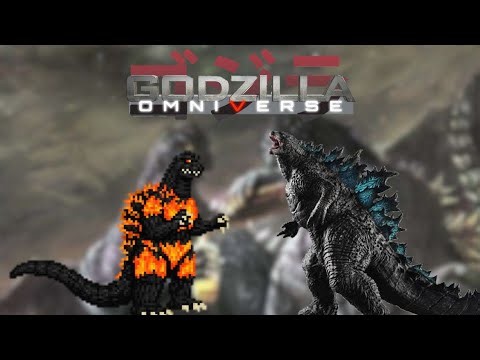 Legendary Godzilla vs Burning gojira (Godzilla Omniverse)