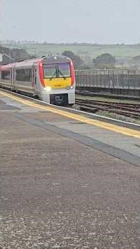 A GWR Class 175 (175114) route learning arriving into Platform 4 at Penzance Station