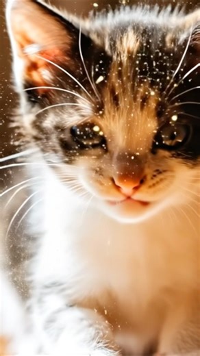 Cat eating cookie 🍪🐱 बिल्ली कुकी खा रही है