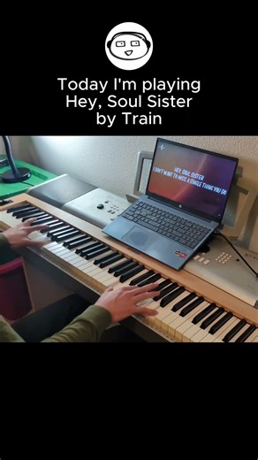 Hey Soul Sister (Day 13) #pianotok #pianoimprovisation