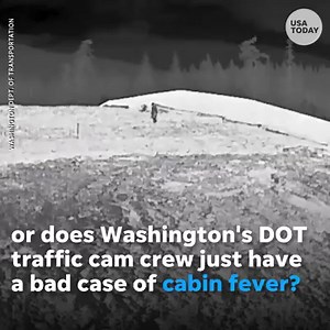 Was Bigfoot finally busted on traffic camera or is it a Sasquatch-sized joke? | USA TODAY Video