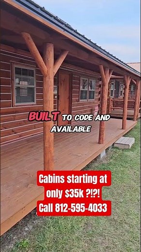 CABINS STARTING AT ONLY $35K, WE BUILD AMISH MODULAR CABINS AND PREFAB HOMES THAT SHIP NATIONWIDE
