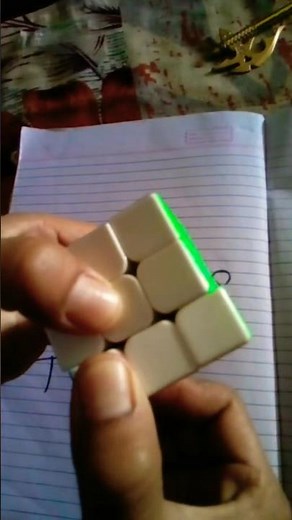 Four easy step to solve a rubik's cube 3x3 #cube #rubikscube #rubik