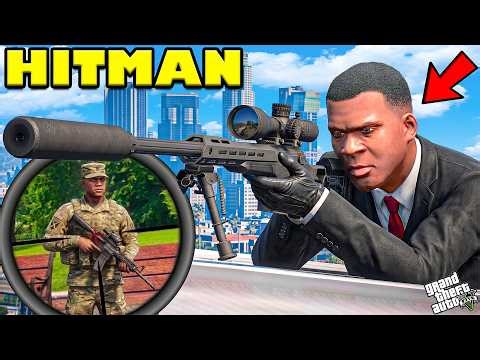 Franklin Becomes the Most DEADLY HITMAN in GTA 5! 🔥💀| SHINCHAN and CHOP