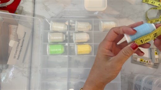 Watch THE Best Thread Organizer! Easily See All Your Threads! on Amazon Live
