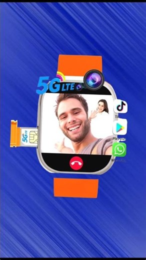SOFTLINE Android 5G Watch supporting 5G SIM Support and 5MP Front | #sim card smart watch review