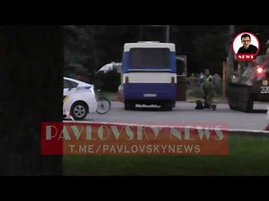 Эксклюзивные кадры штурма автобуса в Луцке. Полная версия с другого ракурса. PavlovskyNEWS