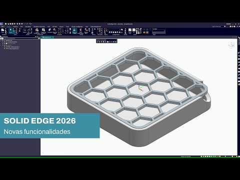 Designcenter SOLID EDGE 2026: Novas Funcionalidades