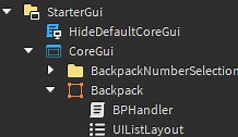 Help making a Backpack Gui