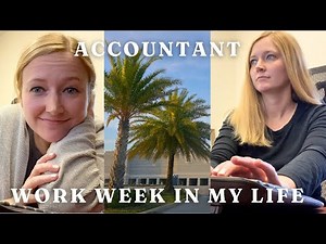 WORK WEEK in my life as an ACCOUNTANT - Assistant Controller