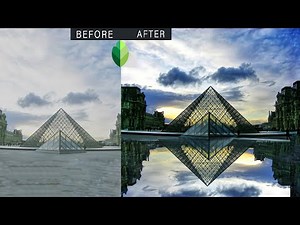 How to use Snapseed app to create reflection effect | Reflection Photo Editing Tutorial