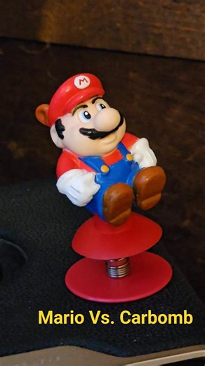 Vintage Mario Vs. Car Bomb! #nintendo #metal #vintagetoycollector #carbomb #music