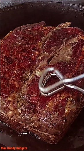 How to Cook a Chuck Roast so Tender and Juicy, Like a Ribeye Steak #shorts #chuckroast #ribeye
