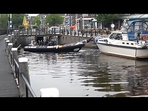 GPTV: Stuntelen met rubberboot in Sneek