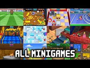 Mario Party DS - All Minigames