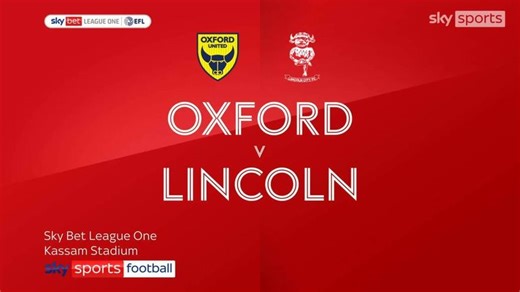 Oxford 0-1 Lincoln
