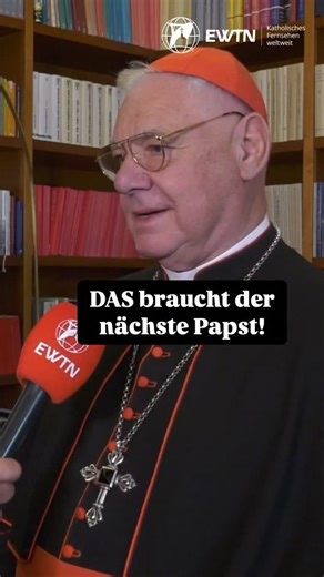 Eine Woche vor Beginn des Konklaves spricht Kardinal Gerhard Ludwig Müller im exklusiven Interview mit EWTN.TV über die Lage der Weltkirche,, das Wesen des Papstamts und die Herausforderungen der kommenden Wahl. Geführt wurde das Gespräch in Rom vom EWTN-Korrespondenten Rudolf Gehrig. 🎬 das ganze Interview könnt ihr schon jetzt bei YouTube und in der EWTN-Mediathek sehen! Links in der Bio #vatikan #konklave #papst #ewtn #kirche #katholisch | EWTN - katholisches TV