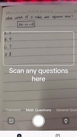 Scan Any Questions with AI for Instant Solutions
