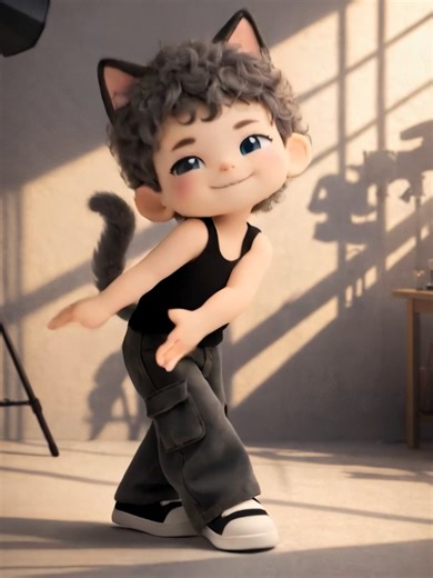 Say yes #dancer #aidance #cat #catboy #dance #kpop