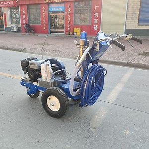 [Hot Item] Cold Paint Road Line Striper Use Airless Spraying Pump with 9L/Min Flow