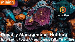 Royalty Management portfolio company TR Mining discovers Rare Earth Elements in Jamaican Deposit https://www.proactiveinvestors.com/companies/news/1075857/royalty-management-portfolio-company-tr-mining-discovers-rare-earth-elements-in-jamaican-deposit.html #proactiveinvestors #royaltymanagementholdingcorp #nasdaq #rmco #AlbertoRosende #VolatoMerger | Proactive