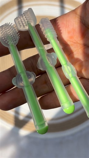 Own finds🎀 on Instagram: "Baby silicone brush set 👶🏻 comment for link 🔗 @meeshoapp #fyp #meesho #reel"