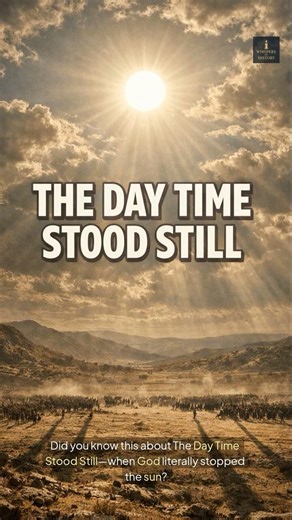 The Day Earth Actually Stood Still According to the Bible #miracle #shorts