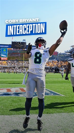 Like he knew it was coming. Re-watch the game on NFL » shwks.com/gwuitwei | Seattle Seahawks