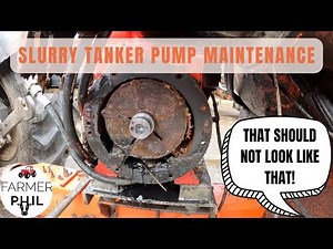 SLURRY TANKER VACUUM PUMP REPAIR AND MAINTENANCE