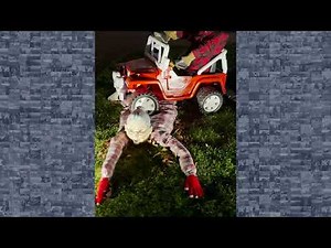 Homemade Christmas Display Stops Traffic in Long Island, New York