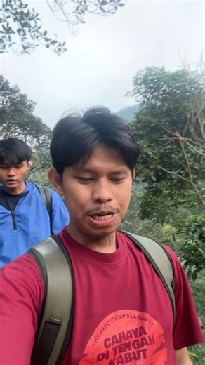 Rusli daily — Hiking di Curug Love hutan bambu sentul Bogor
