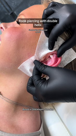 Rook & Double Helix Piercing: The Right Way