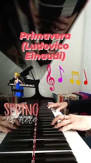 Primavera • Ludovico Eiunadi 🎹❤️✨ #shorts #primavera #LudovicoEinaudi #music #piano #pianist