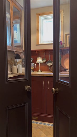 Creating custom French doors for a pantry #shorts